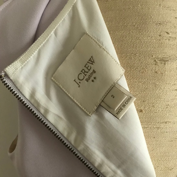 J. Crew Bow-Sleeve Dress in Lilac - Picture 6 of 6